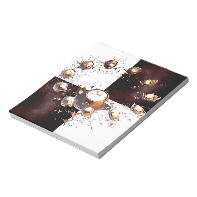Teapot Party Notepad (Rotated)