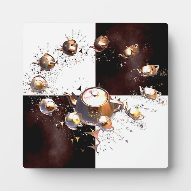 Teapot Party Plaque (Front)