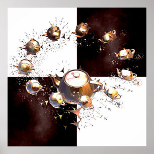 Teapot Party Poster