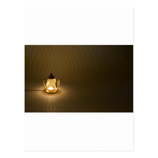 TeapotCandleH071709 Postcard