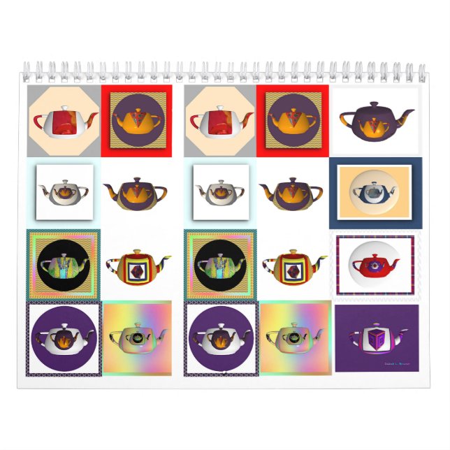 Teapots Calendar (Cover)