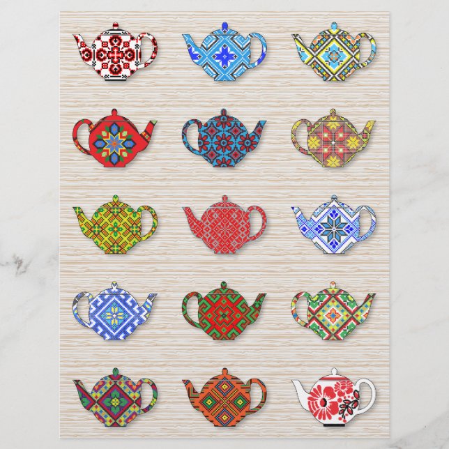 Teapots Flyer (Front)