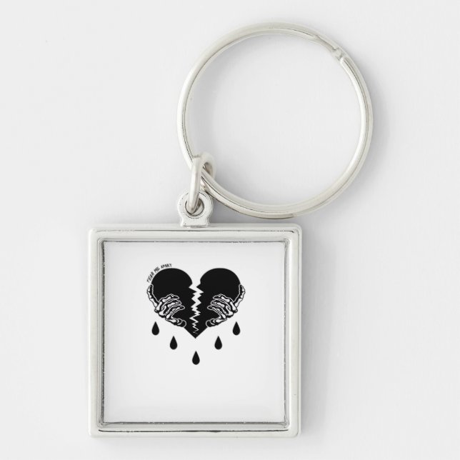Tear Me Apart Classic Key Ring (Front)