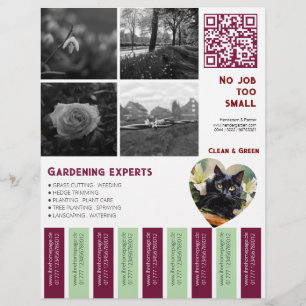 Tear Off Flyer square images tropical Gardening