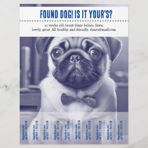 Tear Off found selling flyer 