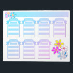 Tear off the Calendar, create yourself Notepad<br><div class="desc">Tear off the Calendar,  create yourself,  kids planner ,  weekly planner ,  personal ,  note ,  kids,  for kids,  for girl</div>