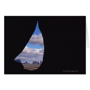 Teardrop Arch in Monument Valley , Utah