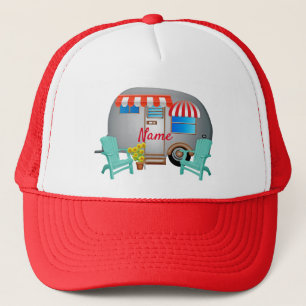 Teardrop Caravan Camper Thunder_Cove  Trucker Hat