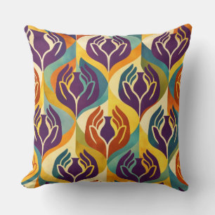 Teardrop Mid-Century Modern  Cushion