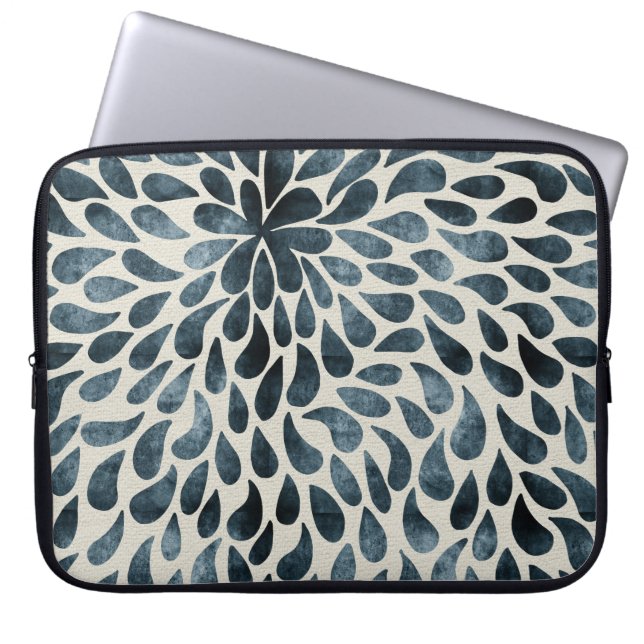 Teardrop Petals Laptop Sleeve (Front)