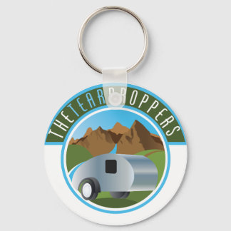 Teardrop Trailer Keychain