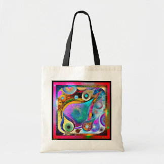 Teardrop Universe Vivid Tote Bag