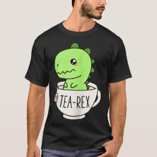 TeaRe Cute TRe Dinosaur Kawaii Funny Dino Pun Zip T-Shirt