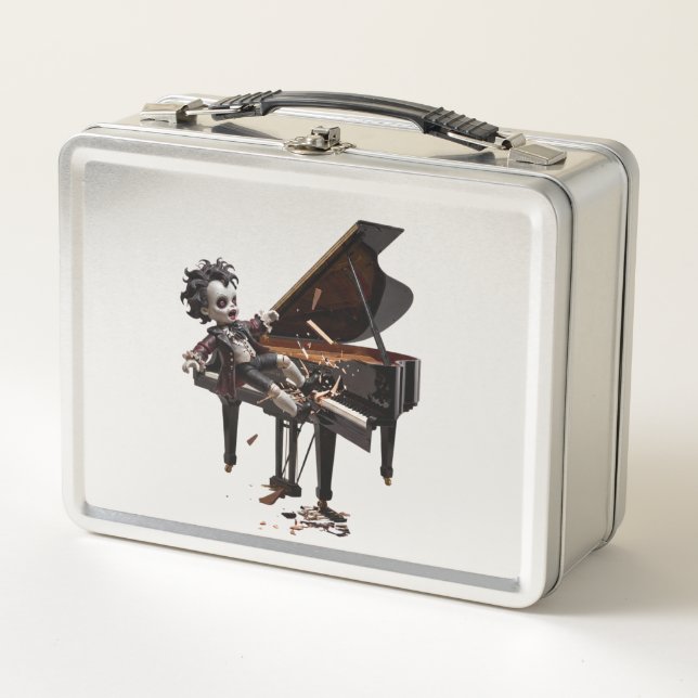 Tearing That Piano Up Metal Lunch Box (Front)