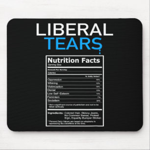 Tears Anti Liberal Pro Trump Republican Gift  Mouse Mat