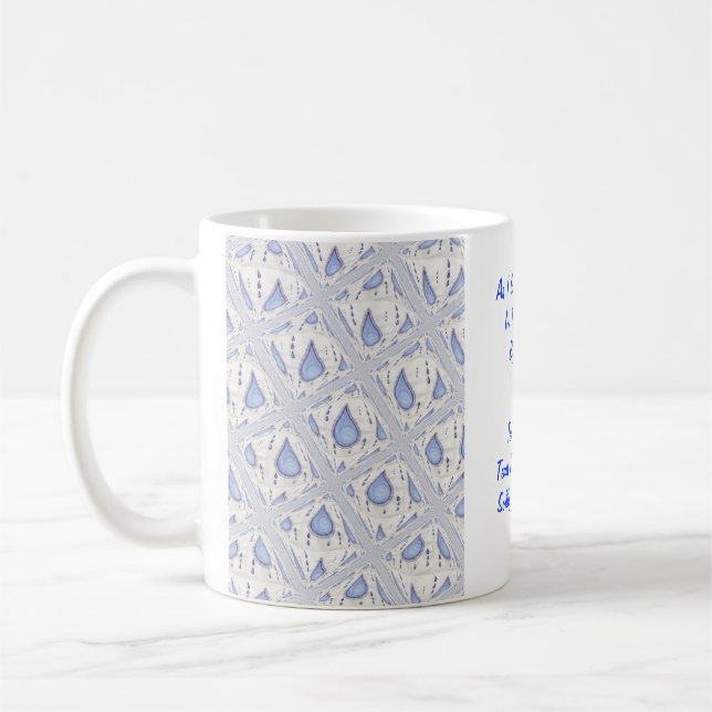 "Tears In A Bottle" Coffee Mug (Left)
