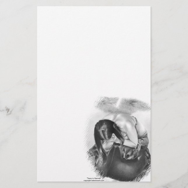 Tears in Heaven Stationery (Front)