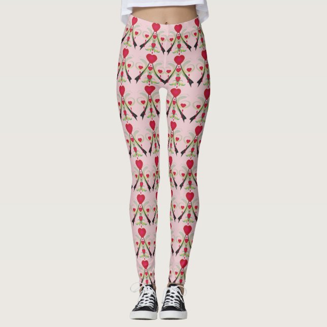 Tears of a Broken Heart Leggings (Front)