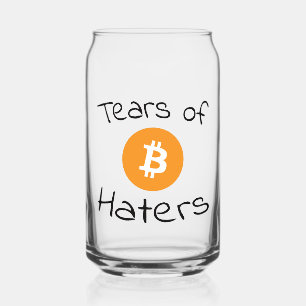 Tears of Bitcoin Haters BTC Crypto Can Glass