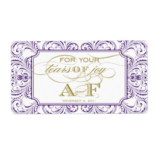 Tears of Joy label for Ashlie