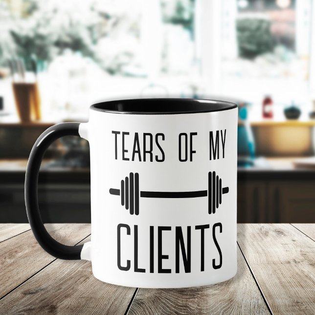 Tears of My Clients Personal Trainer Gift Mug (Creator Uploaded)