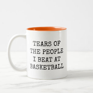 Tears Of The People I Beat At Bowling Two-Tone Coffee Mug