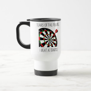 Tears Of The People I Beat At Darts Travel Mug