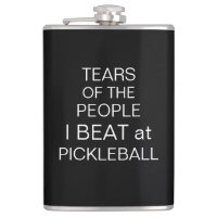 Tears of the People I Beat at Pickleball black