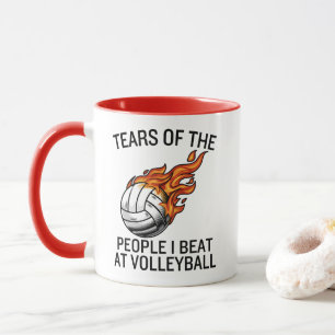 Tears of the People I Beat at Volleyball Funny  Mug