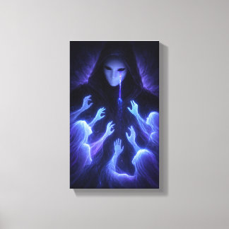Tears of the Veiled Spirit Canvas Print