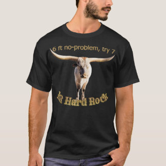 Teas longhorn bull with 7ft horns  T-Shirt