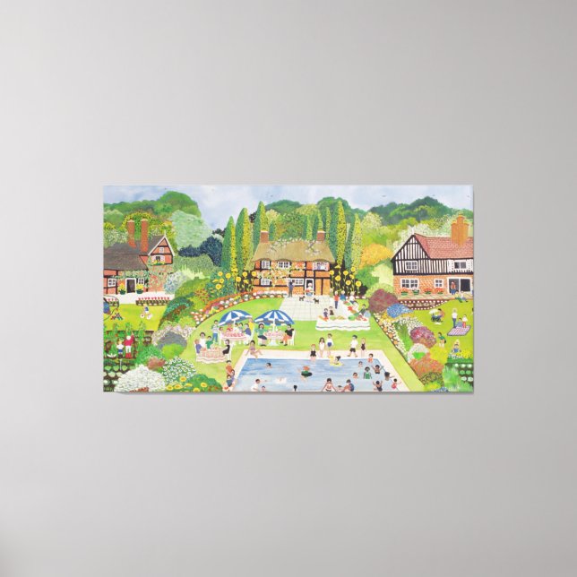 Tea's Ready Canvas Print (Front)