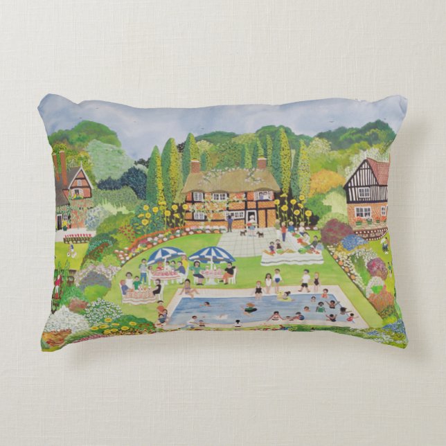 Tea's Ready Decorative Cushion (Front)