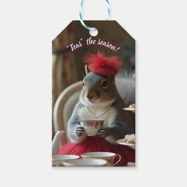 "Teas" the Season  Gift Tags (Front)
