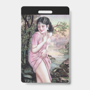 Tease in Stream Oasis by Shanghai China Girl ID Badge