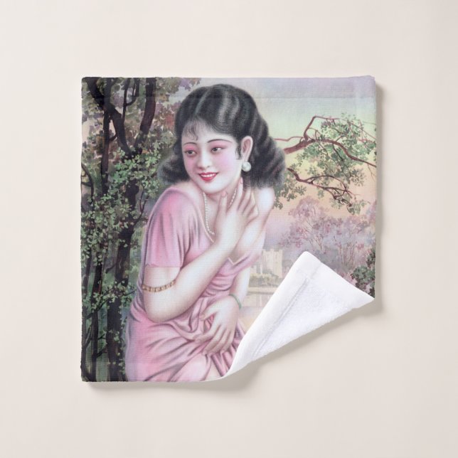 Tease in Stream Oasis by Shanghai China Girl Wash Cloth (Wash Cloth)