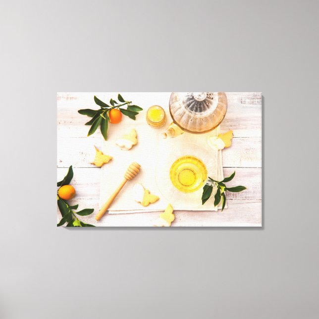 Teatime Canvas Print (Front)