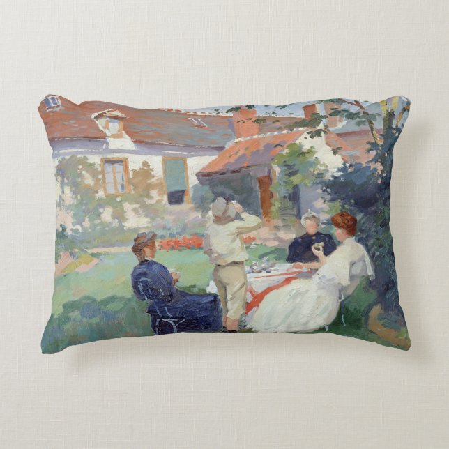 Teatime Decorative Cushion (Front)