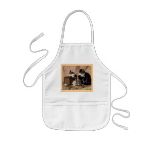 Teatime_For_Kittens Kids Apron
