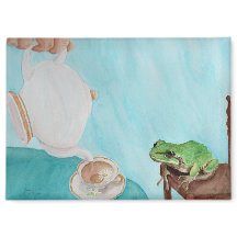 Teatime with Frederick Magnet 3.5"x2.5"