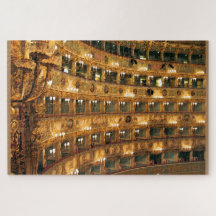 TEATRO LA FENICE Stretched Canvas Print