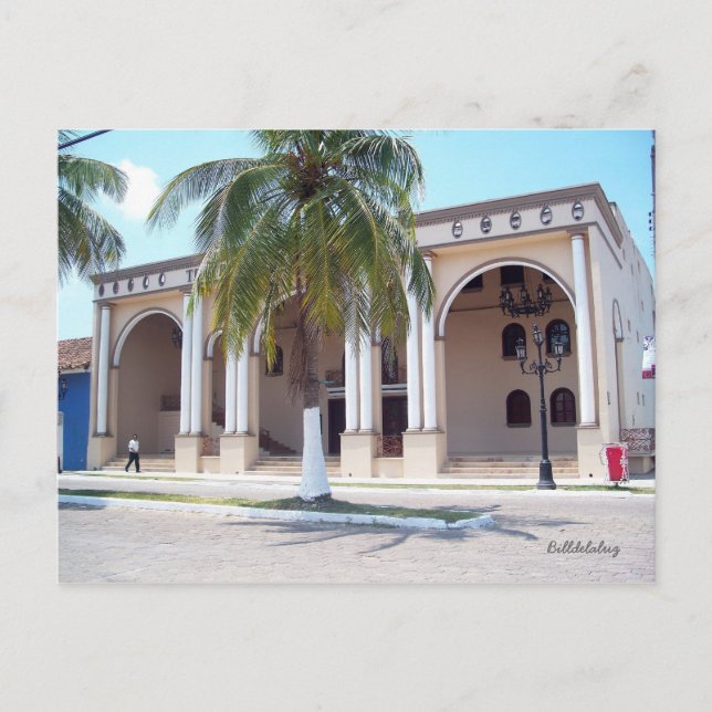 Teatro Nezahualcoyotl Postcard (Front)