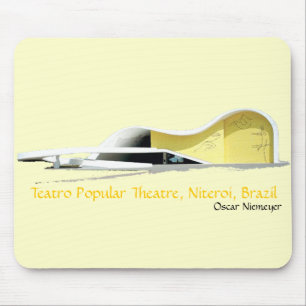 Teatro Popular Theatre, Niteroi, Brazil Mouse Mat