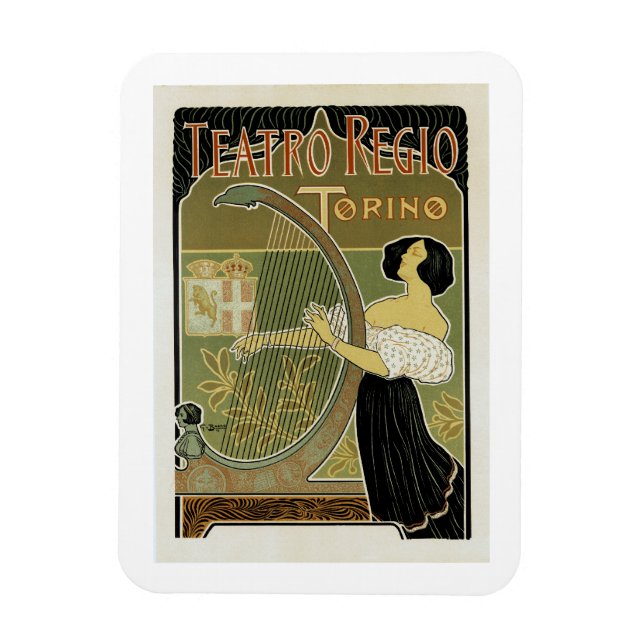 Teatro Regio Torino Magnet (Vertical)