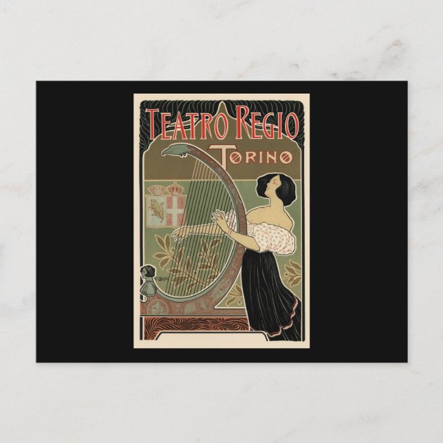 Teatro Regio Torino Postcard (Front)