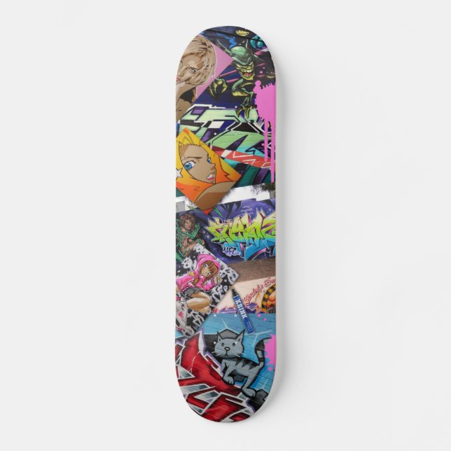 teazer triptych 1 skateboard (Front)
