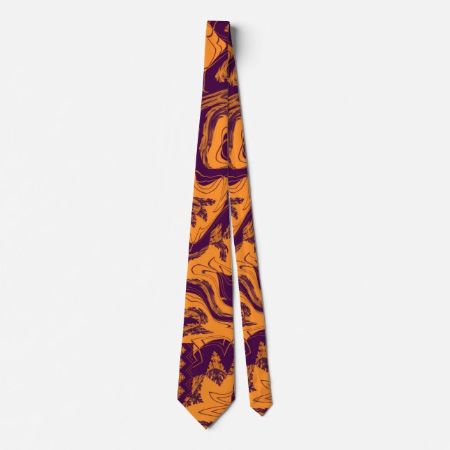 Tebeb Waves Tie (Front)