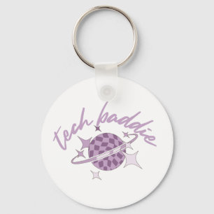tech baddie variation 4 keychain