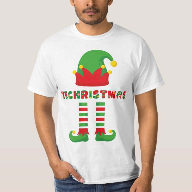 Tech Christmas T-Shirt (Front)