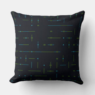 Tech Circuit Board Seamless Pattern Cushion